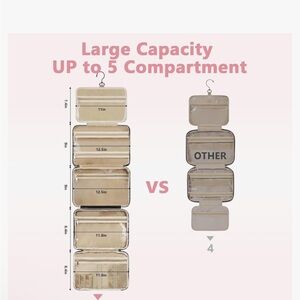 Hanging Beige Storage Organizer